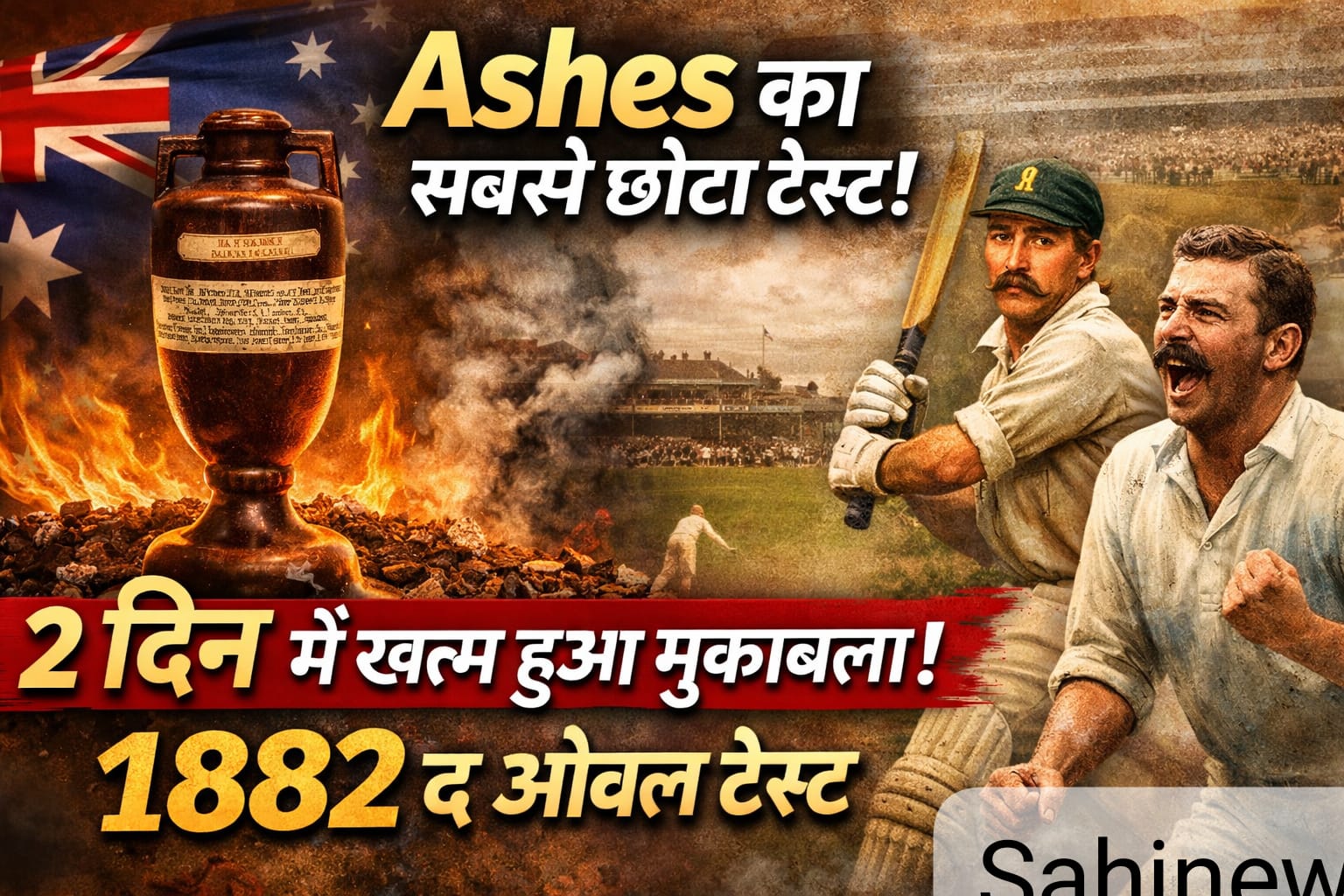 Ashes| 5 दिन का टेस्ट, सिर्फ 2 दिन में खत्म! जानिए क्रिकेट ASHES इतिहास के सबसे छोटे टेस्ट मैच की पूरी कहानी