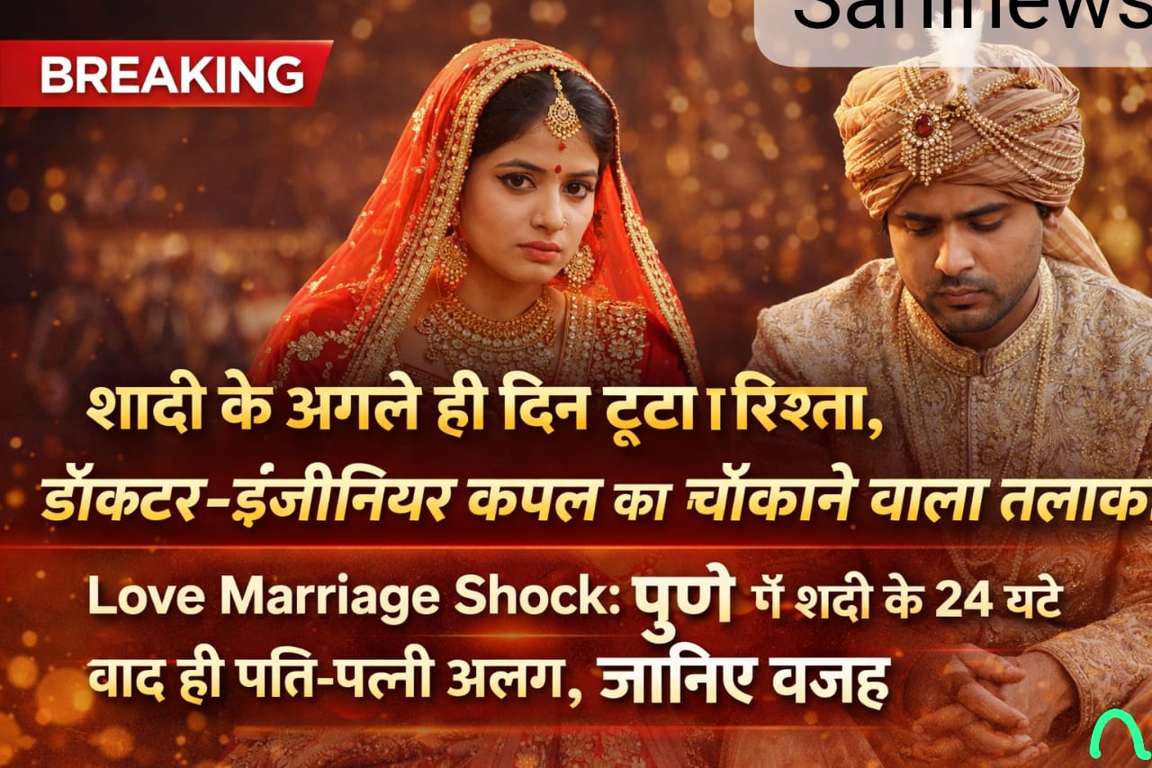 Pune |शादी के 24 घंटे भी पूरे नहीं हुए और तलाक! पुणे में Love Marriage का चौंकाने वाला अंत